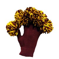 Ww-48 Glove With Finger Pom Poms
