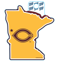 Auto83 Sticker State Star C Logo
