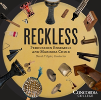 Cde3631 Reckless Percussion Ensemble And Marimba Choir