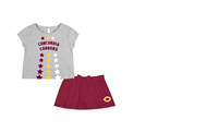 Ch197 Toddler Tee/Skirt Set