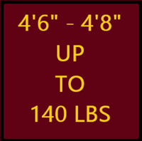 Gga39 Regular Fit Gown/Cap/Tassel Set 4'6"-4'8" Up To 140 Lbs