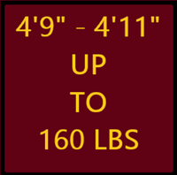 Ggb42 Regular Fit Gown/Cap/Tassel Set 4'9"-4'11' Up To 160 Lbs