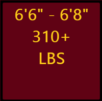 Ggs63ff Full Fit Gown/Cap/Tassel Set 6'6"-6'8" 310+ Lbs