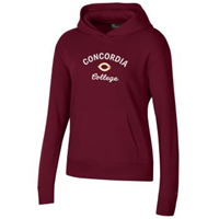 Hs585 Ladies Under Armour Fleece Hooded Sweatshirt