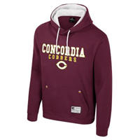Hs630 Hooded Fleece Sweatshirt With Twill And Embroidered Graphic