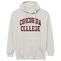 Hs650 Hooded Fleece Sweatshirt With Twill Lettering