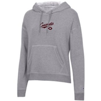 Hs564 Ladies Champion Hooded Sweatshirt With Embroidered Graphic