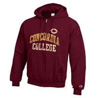 Hz56 Champion Fleece Full Zip Hooded Sweatshirt