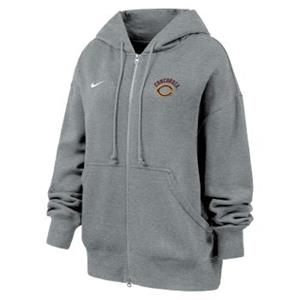 Hz63 Nike Ladies Full Zip Brushed Fleece Hooded Sweatshirt