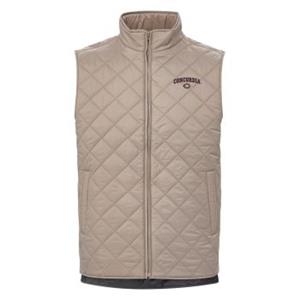 Jak94 Mens Quilted Nylon Vest With Embroidery