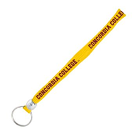 KEY68 SHOELACE WIDTH WRIST STRAP WITH KEY RING