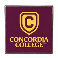 Nv136 Square Metal Lapel Pin