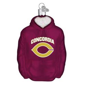 Orn51 Concordia Hoodie Glass Ornamnent