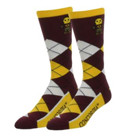 Sock43 Argyle Mid-Calf Sock With Niblet