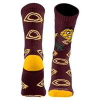 Sock46 Kernel And C Logo Crew Sock