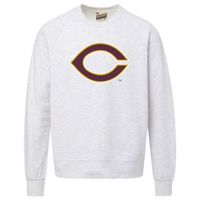 Ss243 Vintage Fleece Raglan Sleeve Crewneck Sweatshirt