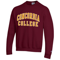 Ss251 Crewneck Fleece Sweatshirt With Twill Applique Graphic