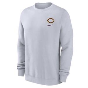 Ss265 Nike Brushed Fleece Sweatshirt With Embroidered Logo