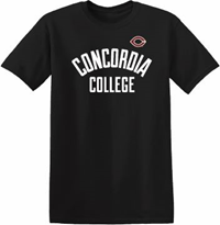 Ts663 Concordia College C Logo Short Sleeve T-Shirt