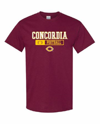 Ts679 Concordia Football S/S T-Shirt