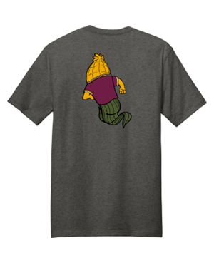 TS733 SHORT SLEEVE TEE WITH FRONT AND BACK GRAPHICS