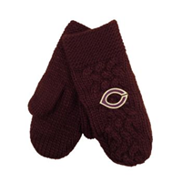 Ww135 Cable Knit Mittens