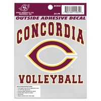 Auto67 Volleyball Auto Decal 4.75X4.75