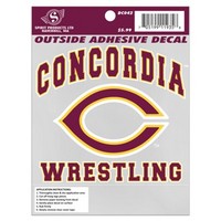 Auto68 Wrestling Auto Decal 4.75X4.75