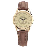 Csi-02 Mens Wrist Watch Brown Leather