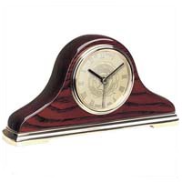 Csi-37 Rounded Brass Seal Mantle Clock