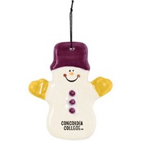 Orn37 Handmade Snowman Ornament